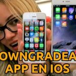 Cómo recuperar, restaurar, regresar versión anterior de una app iPhone – downgradear Cómo restaurar, instalar, volver a una versión anterior de una app en iPhone