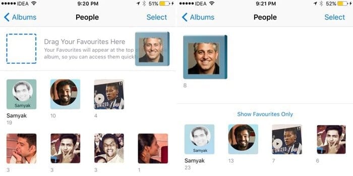 iOS 10 Fotos poner nombres a las personas en iPhone y iPad