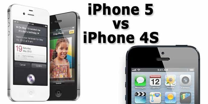 iphone 5 vs iphone 4s diferencias comparativas
