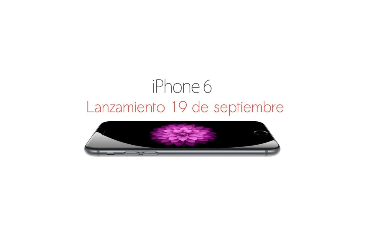 iPhone 6 Plus lanzamiento 19 de septiembre
