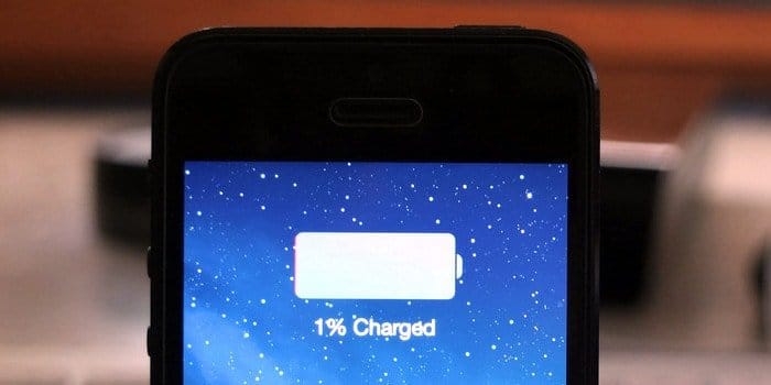 iPhone porcentaje de batería