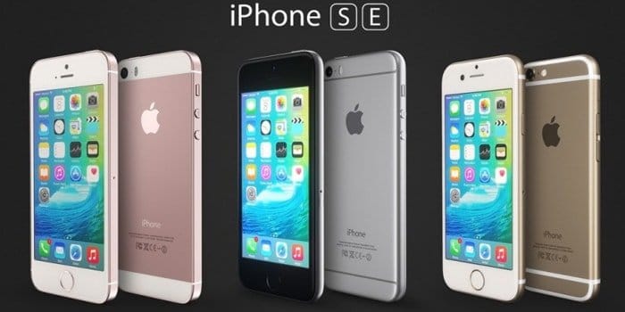 iPhone SE diferentes colores y modelos